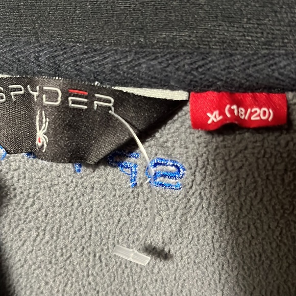 Spyder zipper jacket size XL 18-20 - Picture 3 of 3